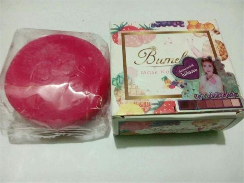 Bumebine Mask natural soap.