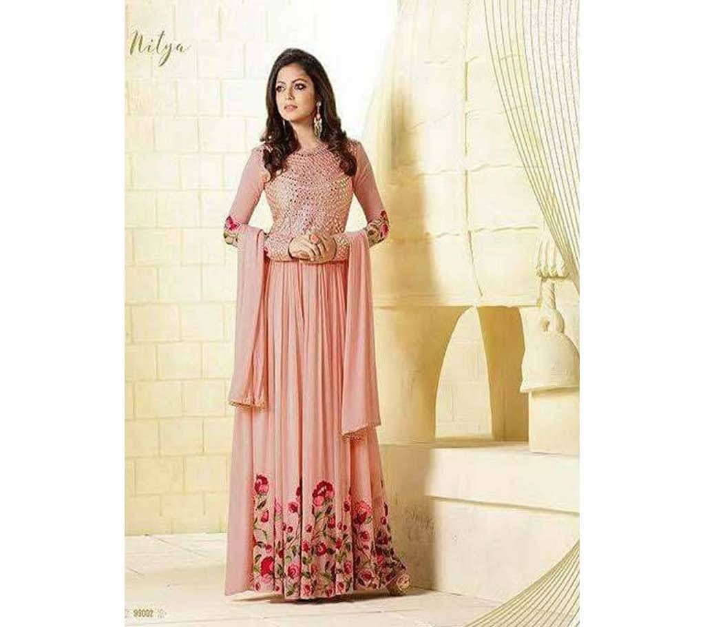 INDIAN EMBROIDERY GEORGETTE THREE PICES