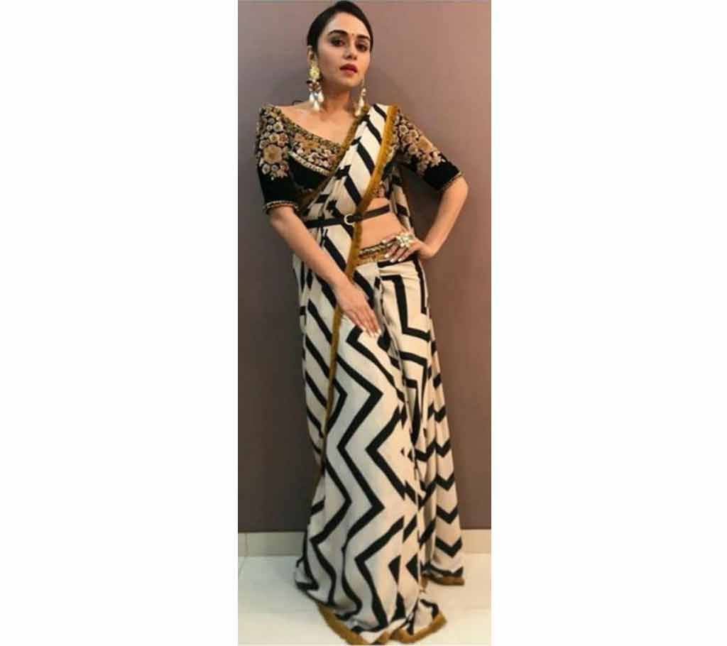 CHINNON SILK GEORGETTE SHAREE