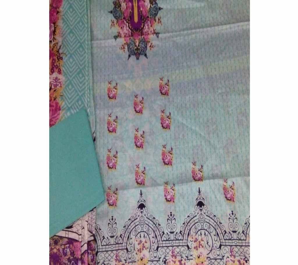 Unstitched Firdaus lawn Three Piece