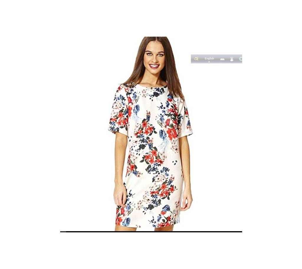 Polyester Mini Dress