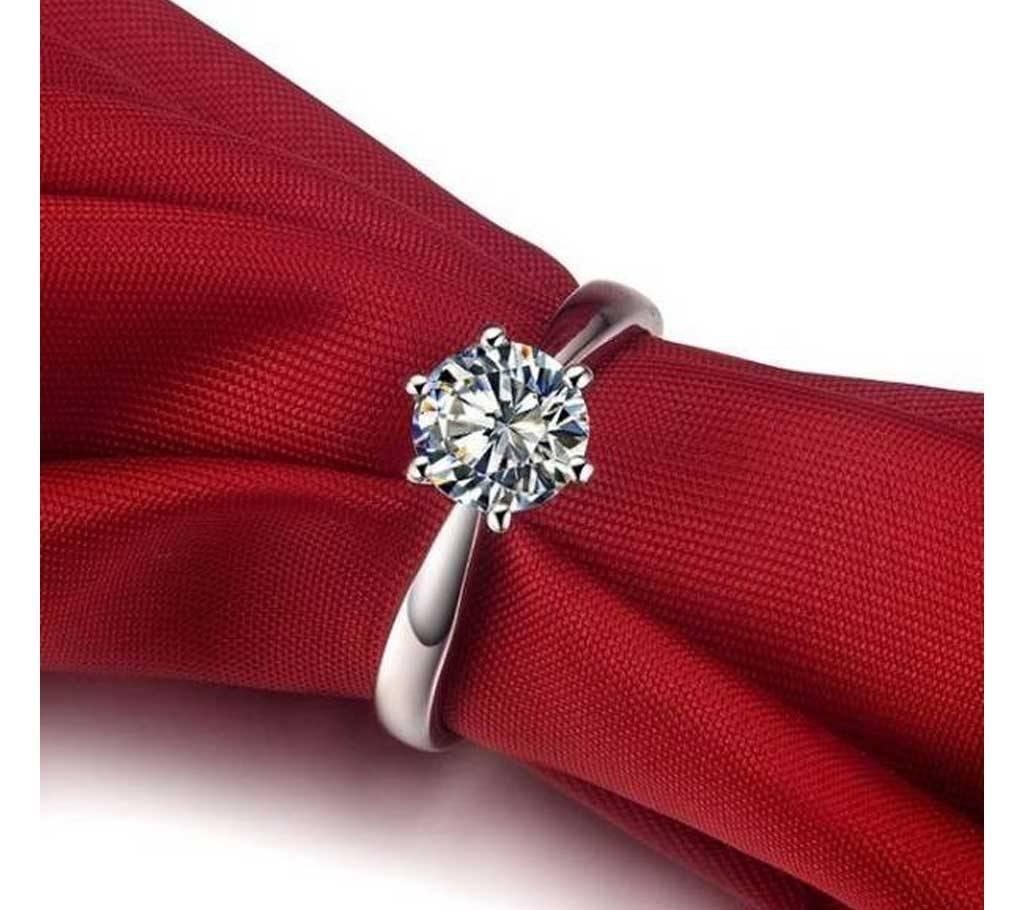 925 italy silver ladies finger ring