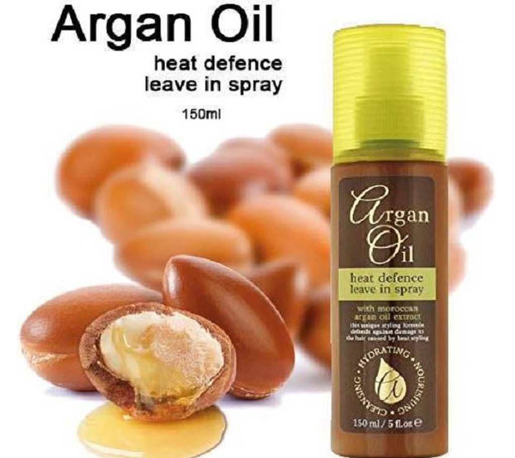 Argan Oil Heat Defence Leave In Spray 150ml UK
