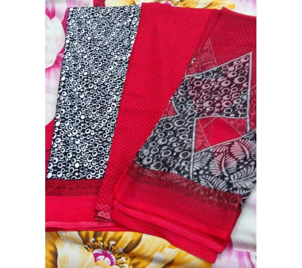 Indian Crepe Silk Three Piece 