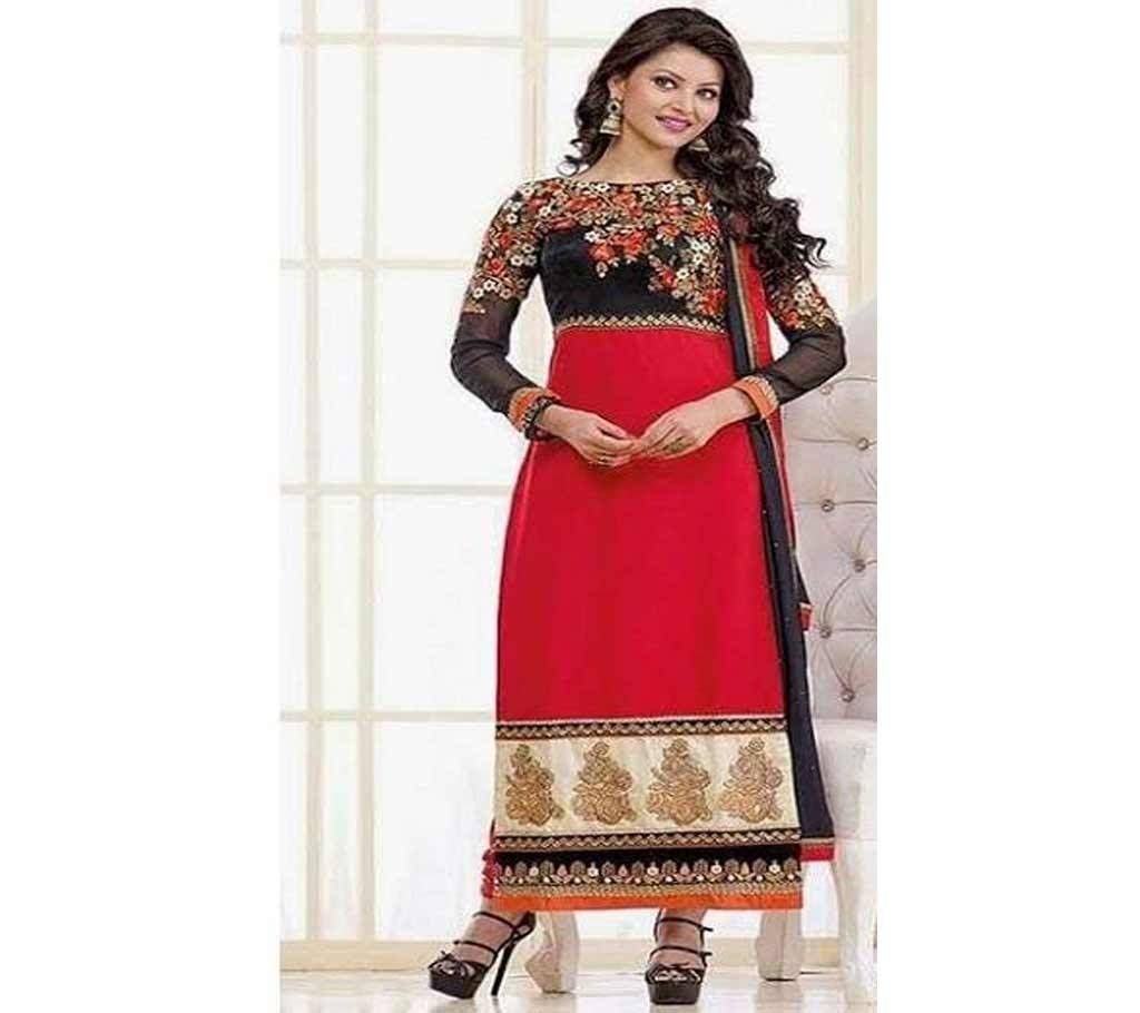 Unstitched Cotton Block Printed Salwar Kameez seblock-323
