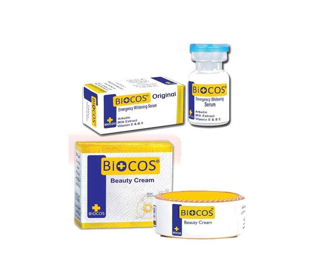Bio Cos Beauty Cream+ Bio Cos Serum - Pakistan 30 g