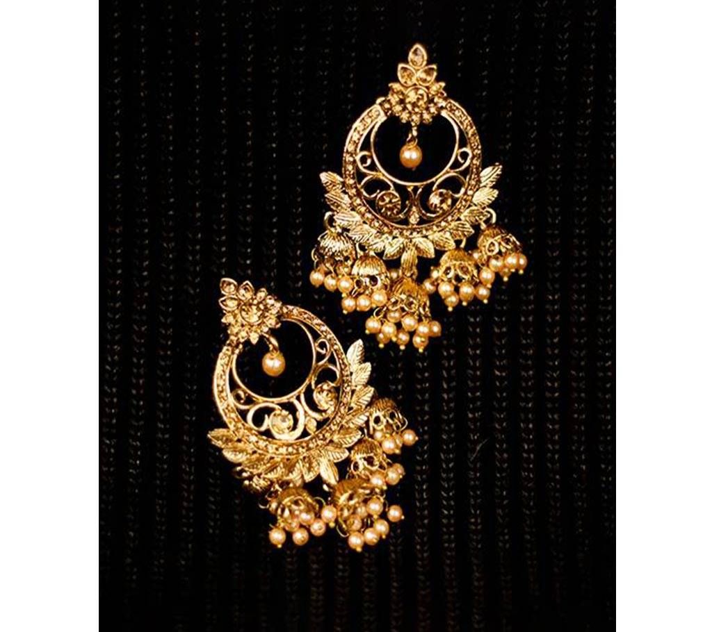 Gold Color Earrings Jewelry