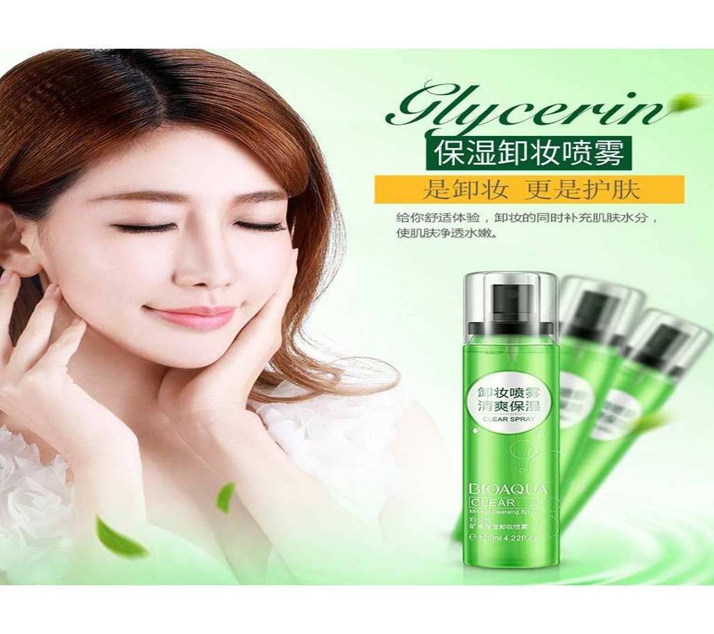 BIOAQUA Mineral Water Cleansing Makeup Remover Spray 120ml Korea
