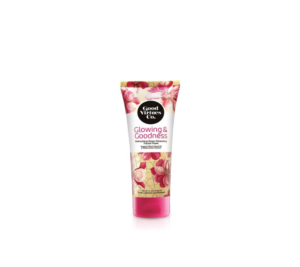 Good Virtues Co Deep Cleansing Facial Foam (Face Wash)