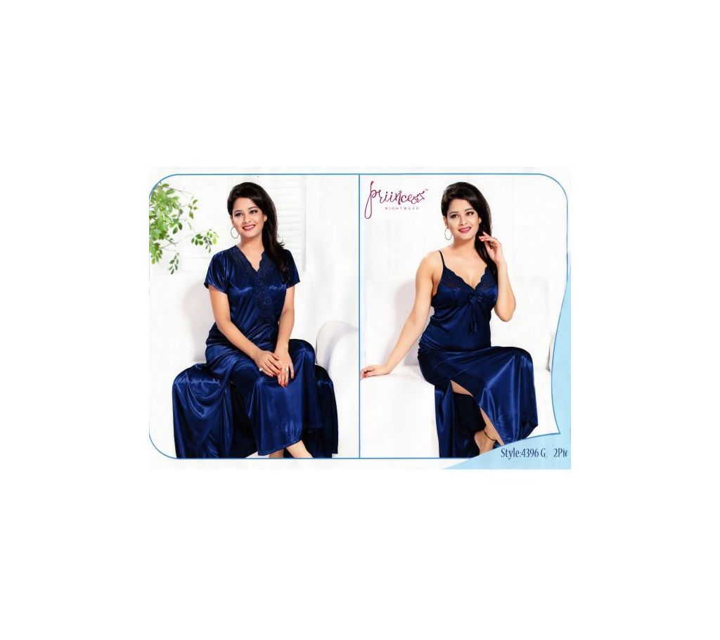 Fashionable Two Part Nighty-4396 G