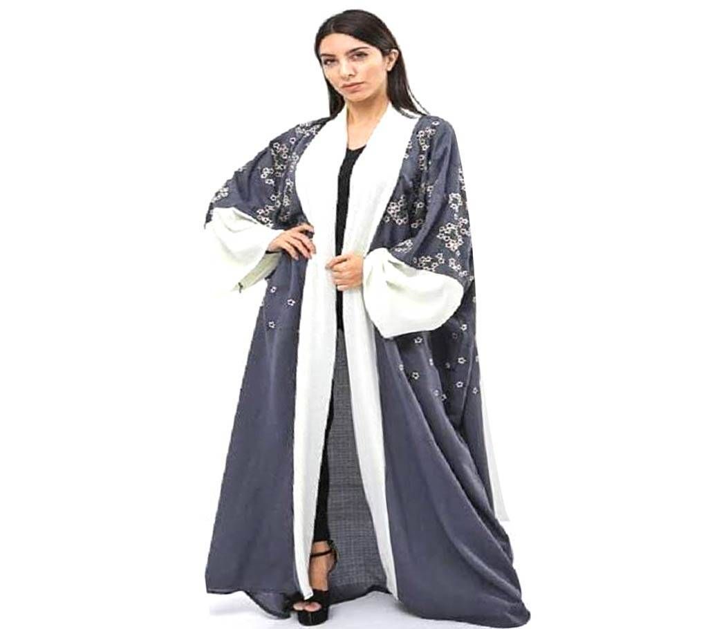 Ash & Off White Georgette  Borka For Women
