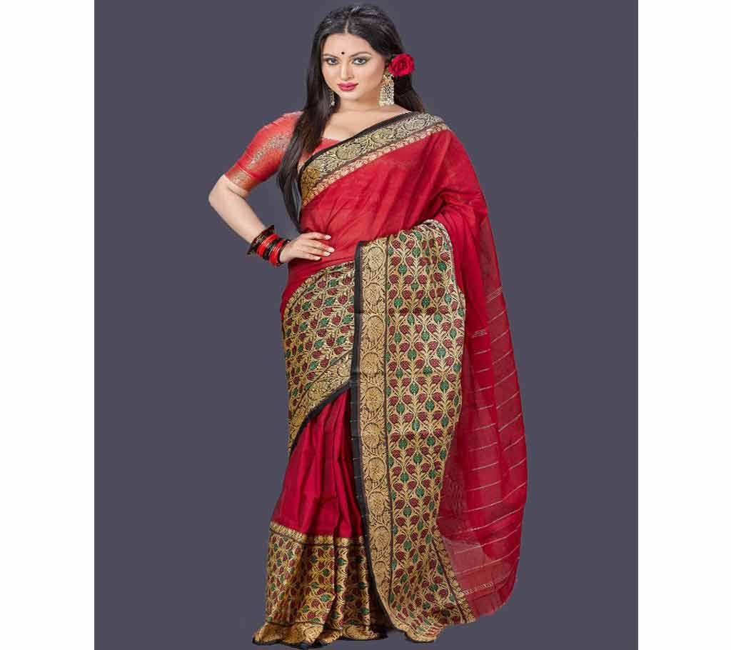 Tangail Mosline Cotton Sharee