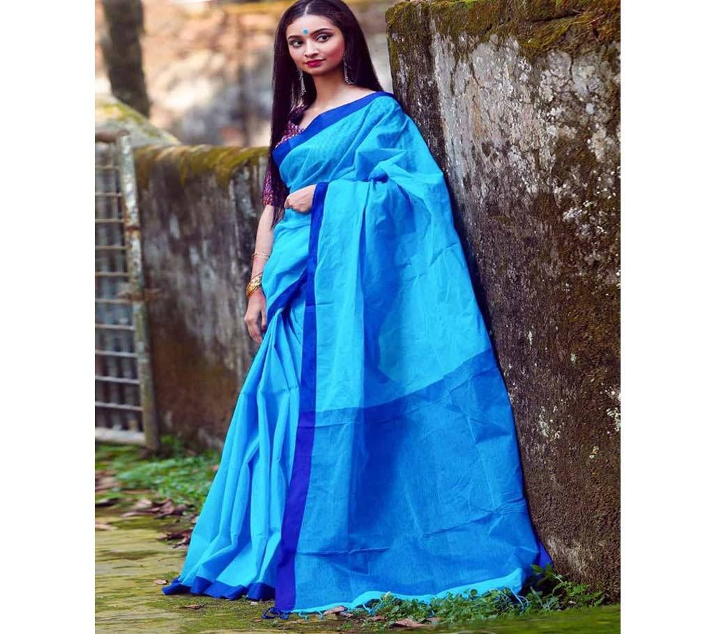 Cotton Sharee For Women With Blouse Piece 
