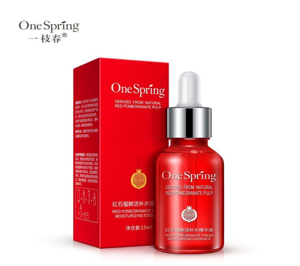 Red Pomegranate  Essence Refreshing Moisturizing Face Serum Skin Care Anti Aging Wrinkle Serum Improve  Skin Problem- 15ml