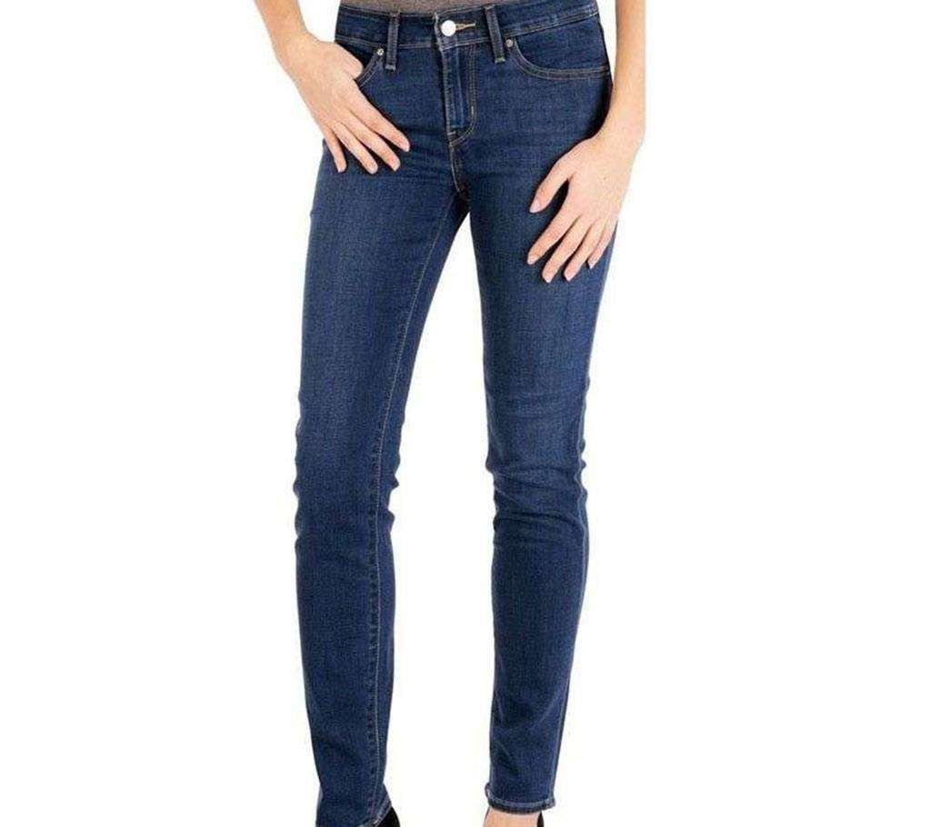 Denim Pant For Women -Blue
