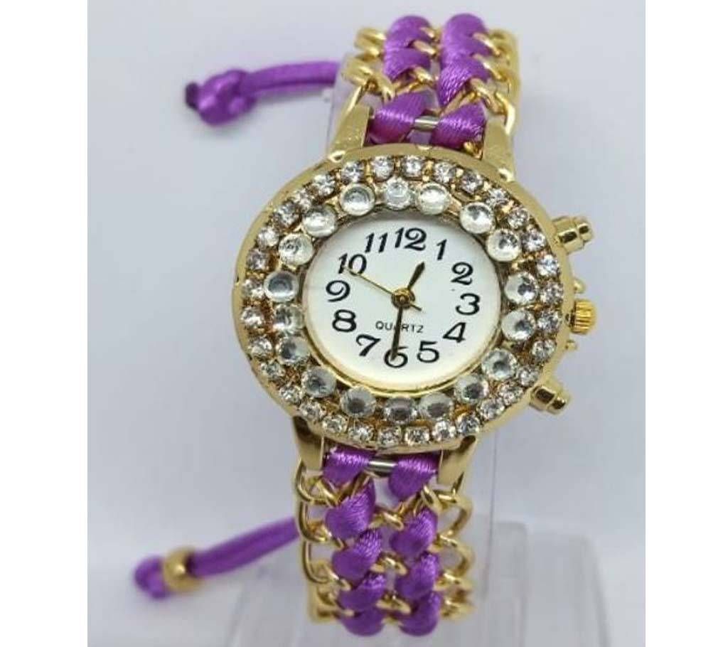 Women's Wrist Watch-Purple