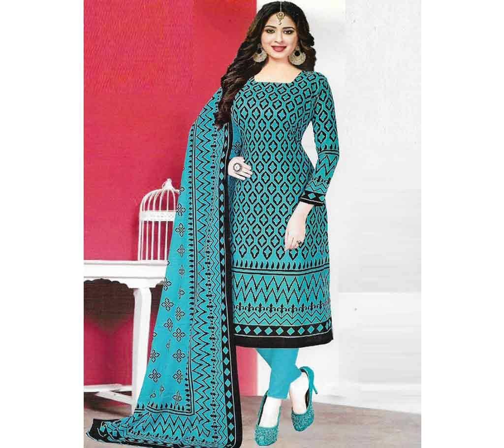 Unstiched Printed Cotton Three Piece10