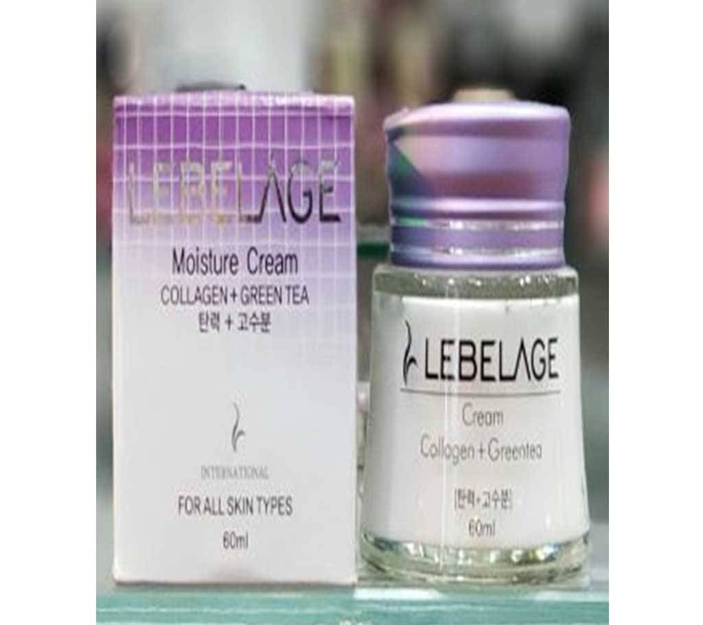 Lebelage Collagen + Green Tea Cream 60ml-Korea