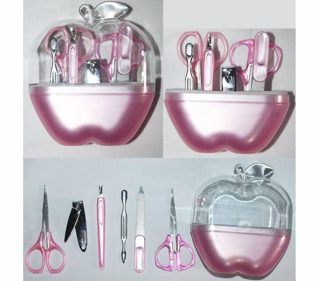 Manicure-Set-with-Apple-Shaped-Case
