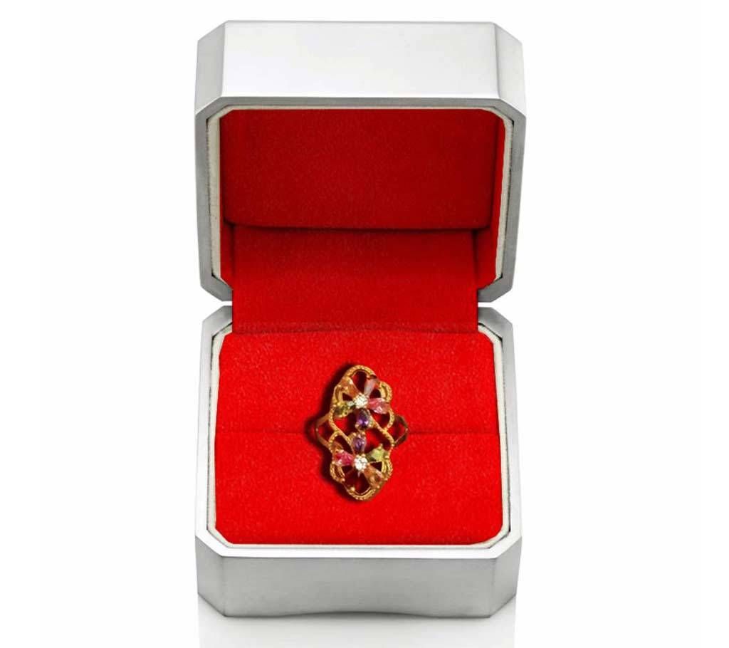 Multi color finger ring 