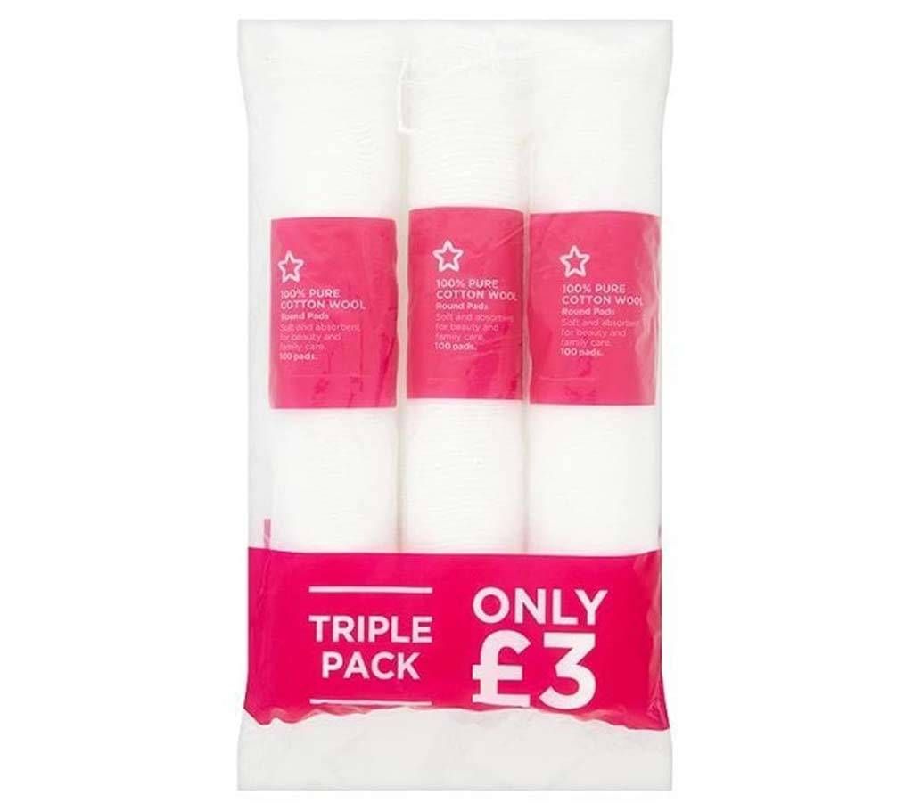 Cotton wool  300pc
(100pc will be 170tk)