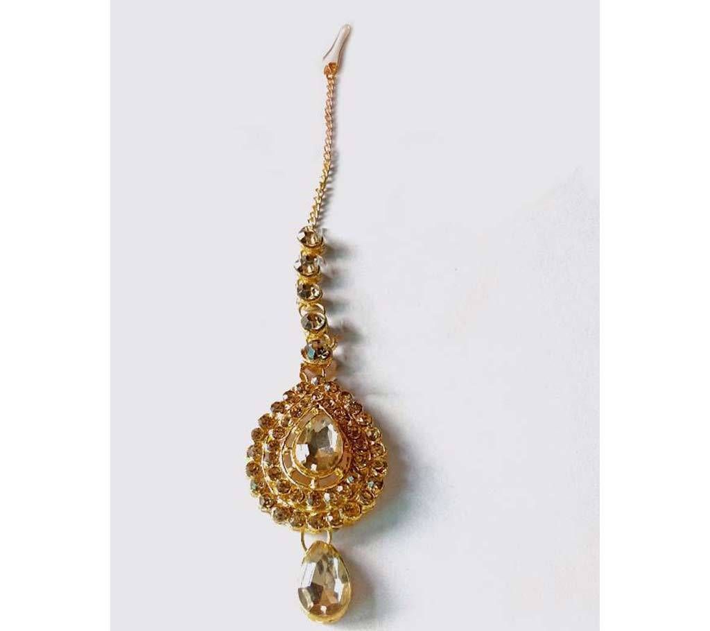 Golden Stone Tikli For Women