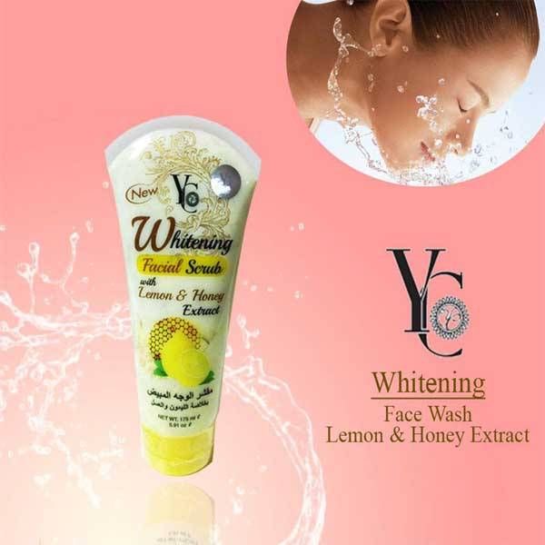 Yc whitening face wash with lemon extract