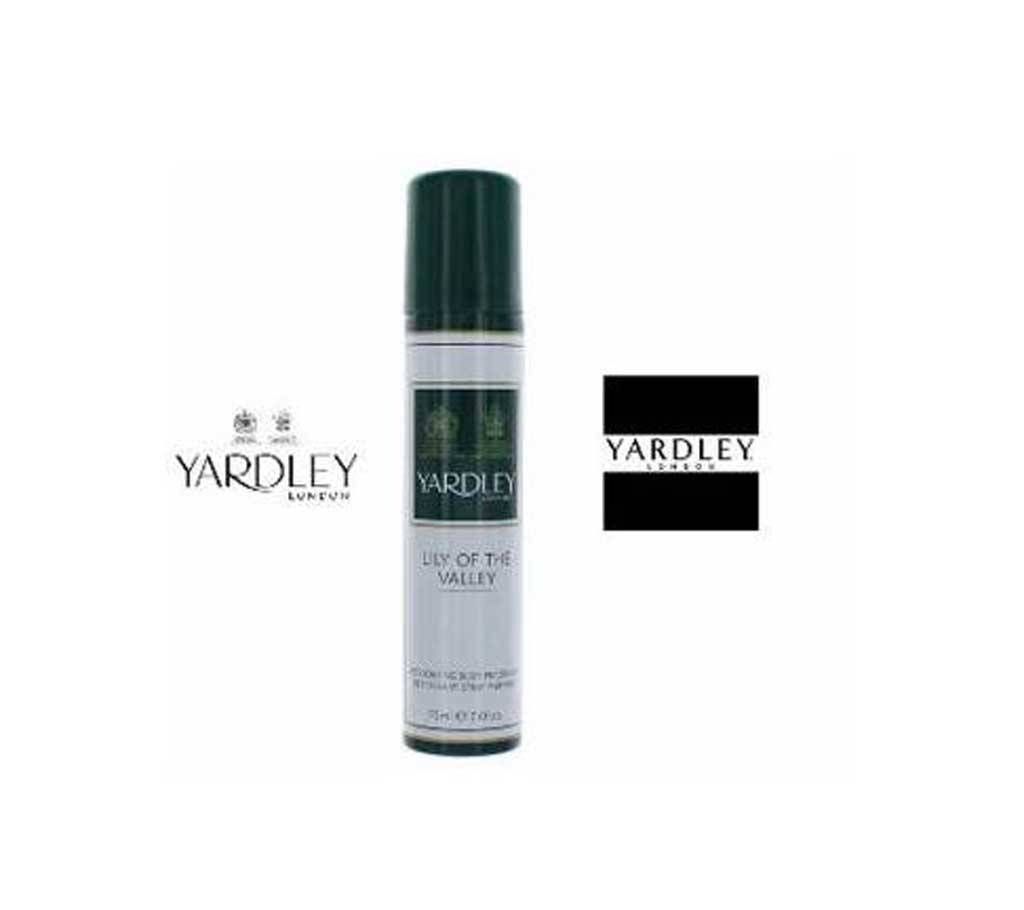 Yardley Lily of the Valley Body Spray For Women - 75 ml