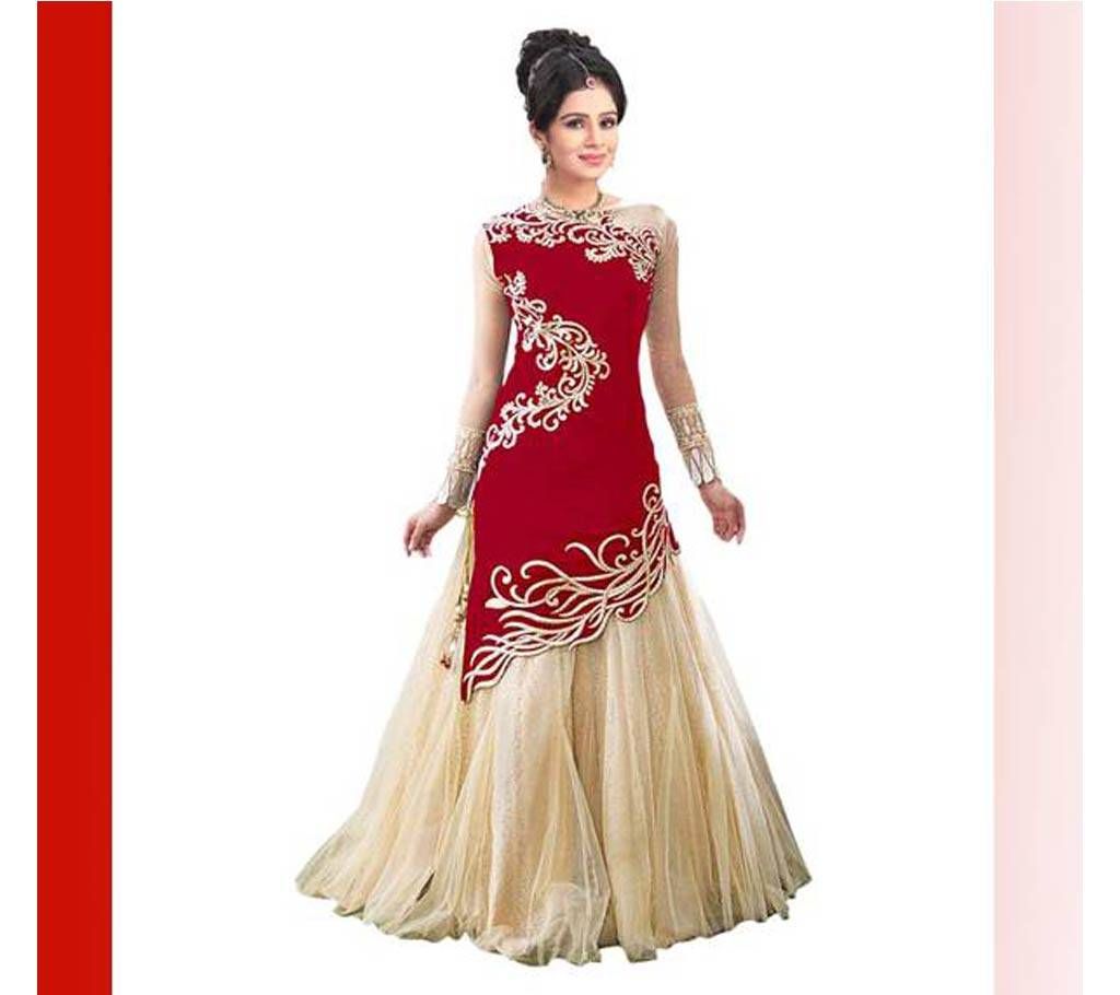 Indian Semistitched Embroidery Lehenga (Copy)