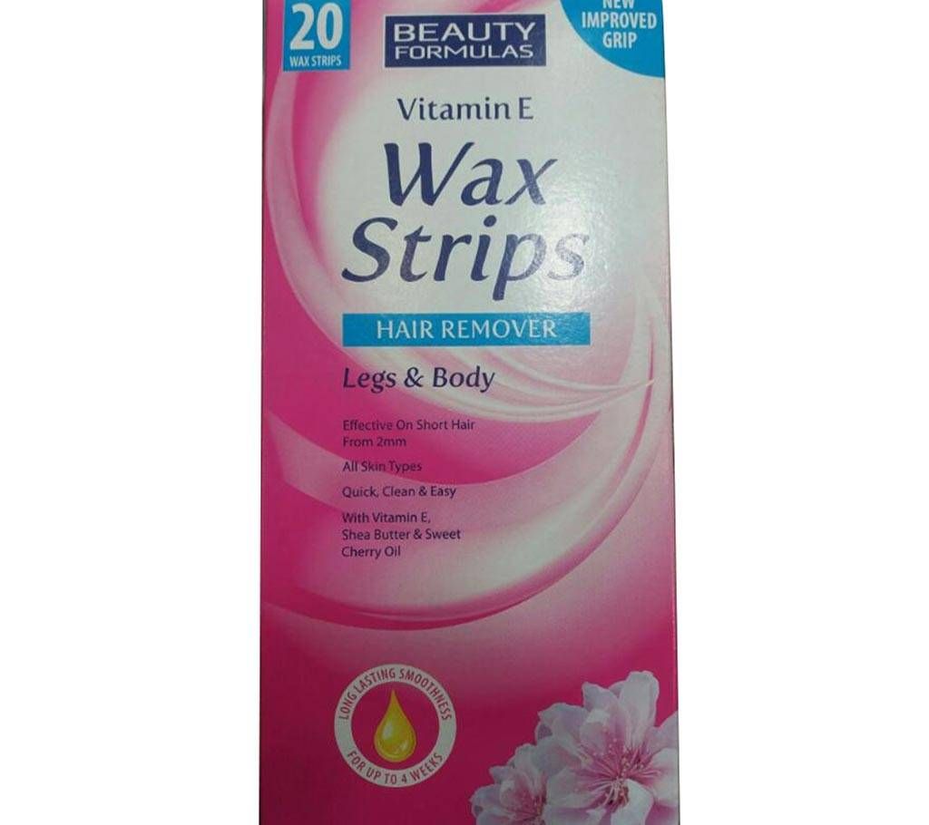 Vitamin E Wax strips 20Pieces (Thailand) 