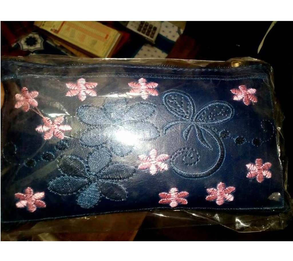 Blue Color Vanity Bag