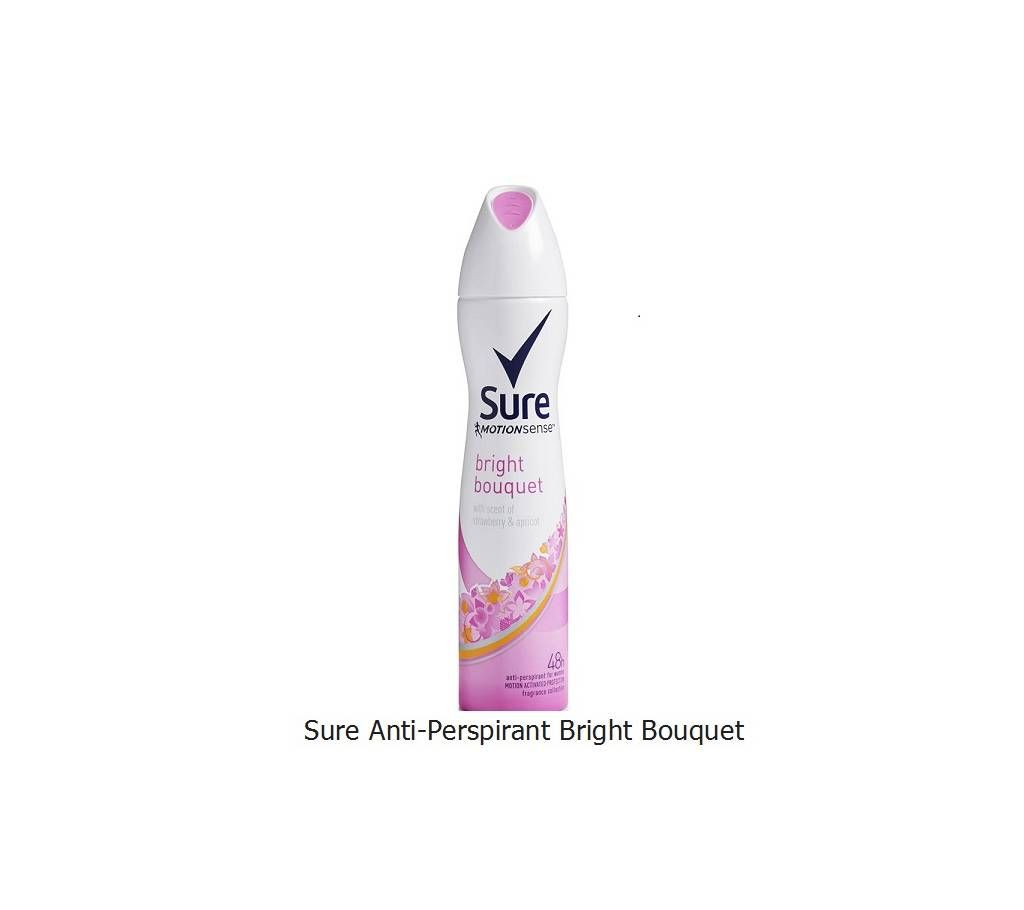 Sure Anti-Perspirant Bright Bouquet body spray UK