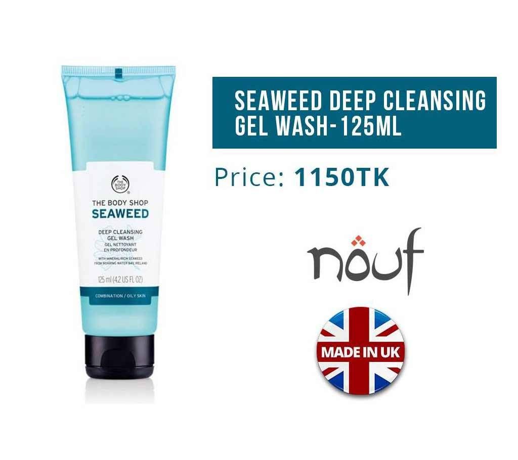 Seaweed deep cleansing gel wash - 125ml UK 