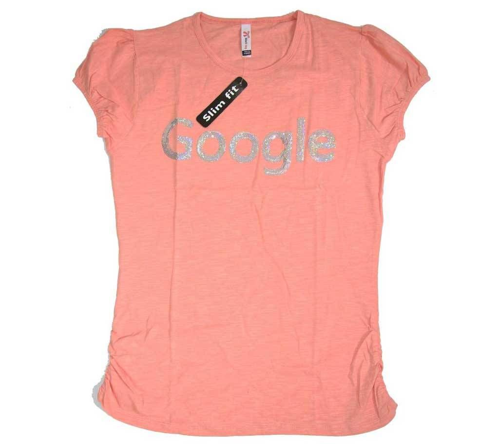 Google Cotton Ladies T-Shirt 