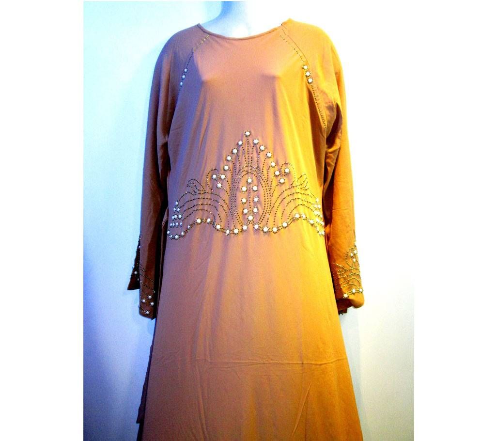 Ladies Diamond Georgette Pearl Borka