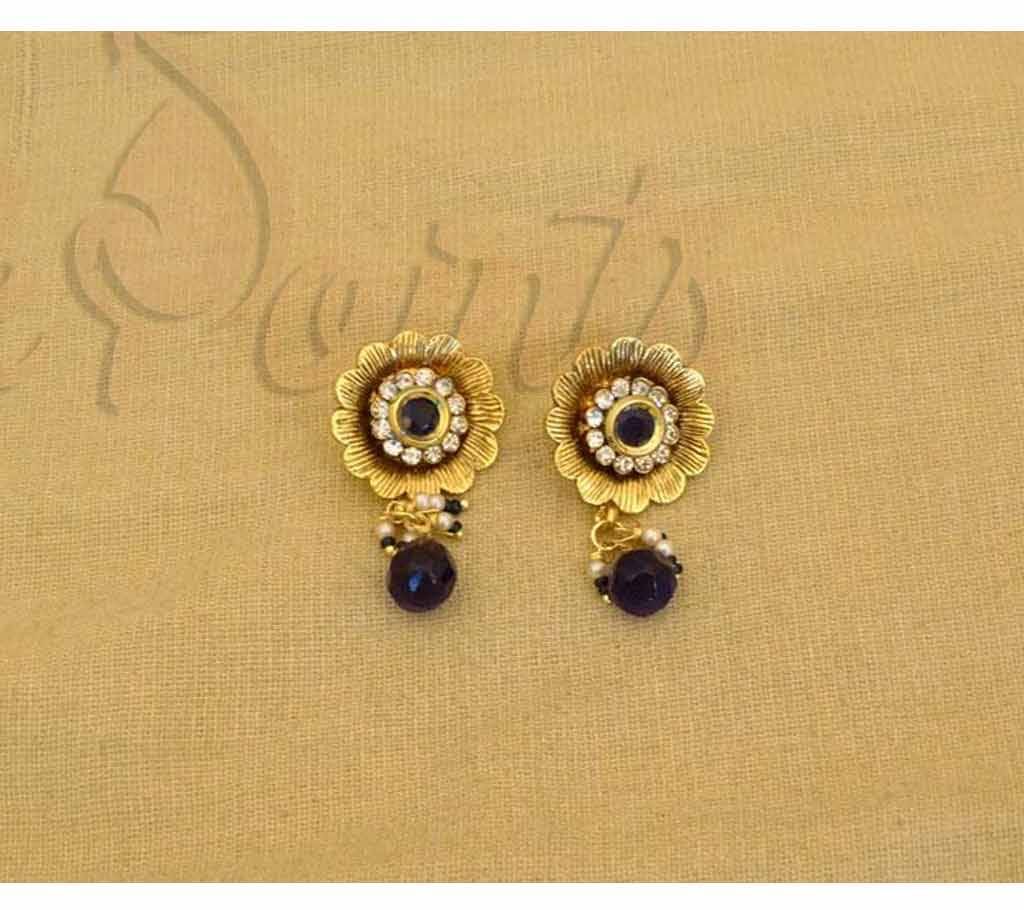 FLOURISH EXCELLENT DELICATE ANTIQUE EARRINGS (by Pink Point - ER-668-36)