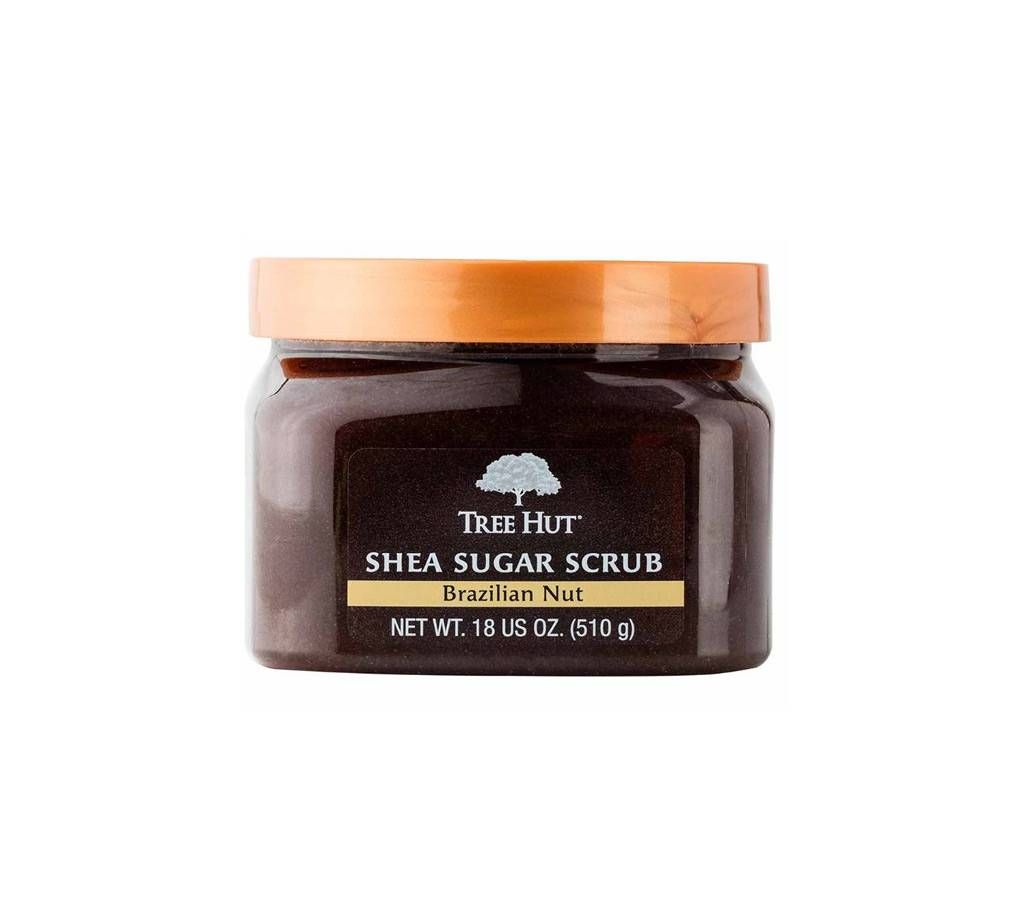 TREE HUT BRAZILIAN NUT SHEA SUGAR SCRUB 510 ml USA