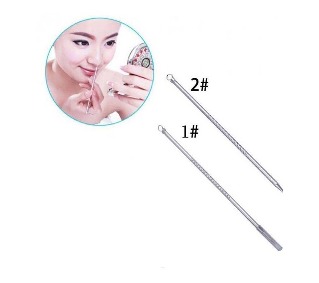 Blackhead Comedone Remover Color Silver Plated.-1pc