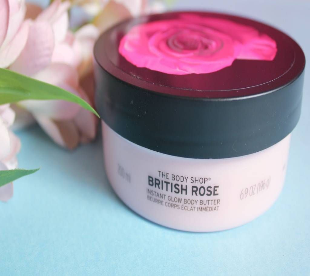 British Rose Instant Glow Body Butter (30ml) from uk