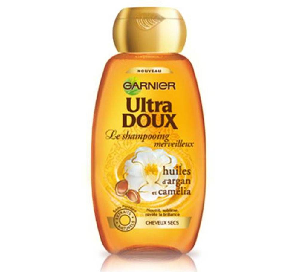 Garnier Ult B Argan Oil Shiny Hair Shampoo 360ml - UK