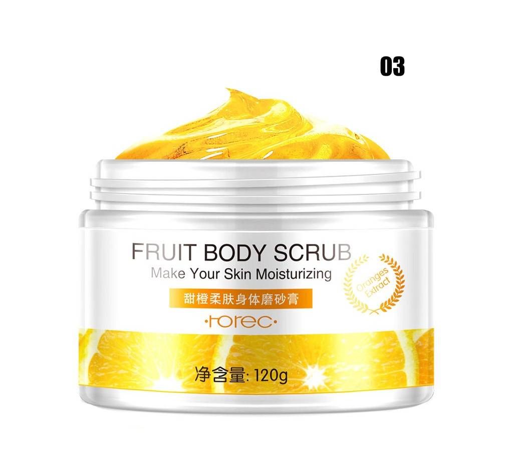 Fruit Body Scrub Oranges Extract 120g -china