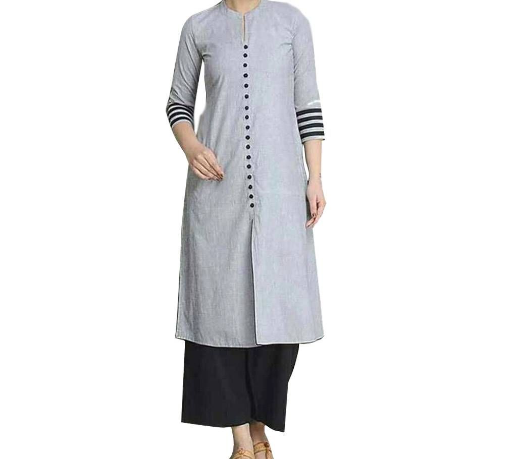 Cotton Stitched Kurty