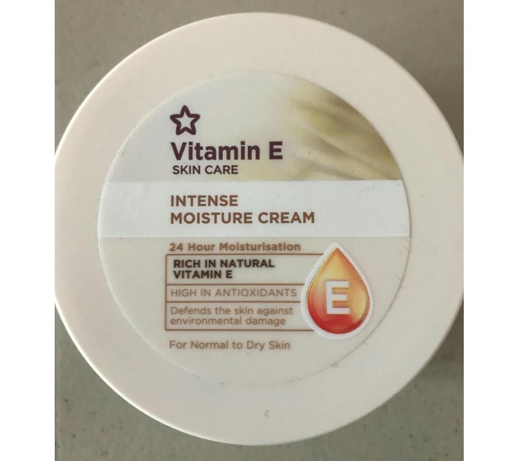Superdrug Vitamin E Intense Moisture Cream 100ml UK