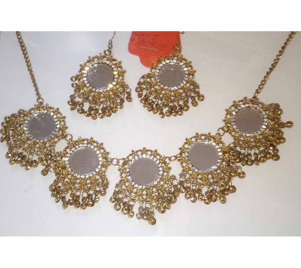 mirror necklace