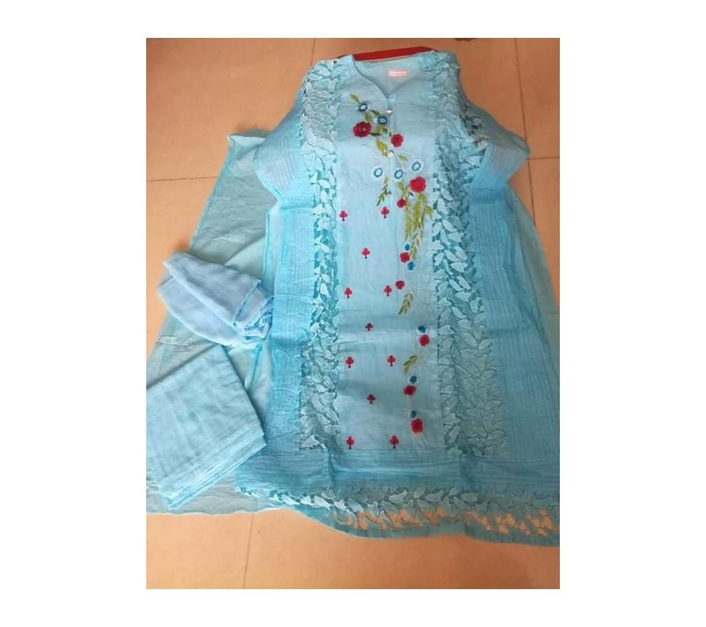 indian tissue cotton 3 piece