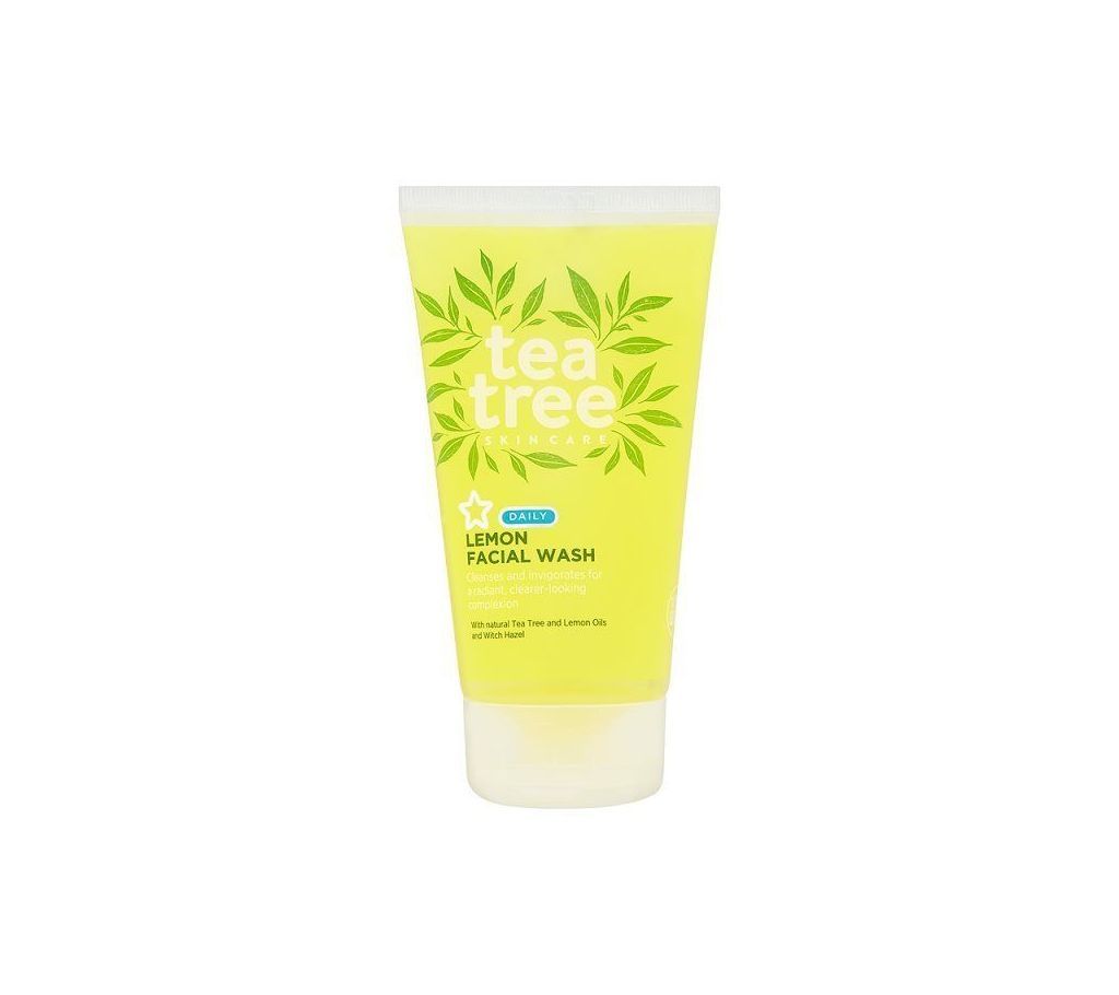 Superdrug Tea Tree Lemon Face Wash - 150 ml London