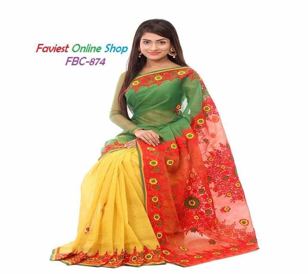 Muslin Silk 3 Sheed  saree