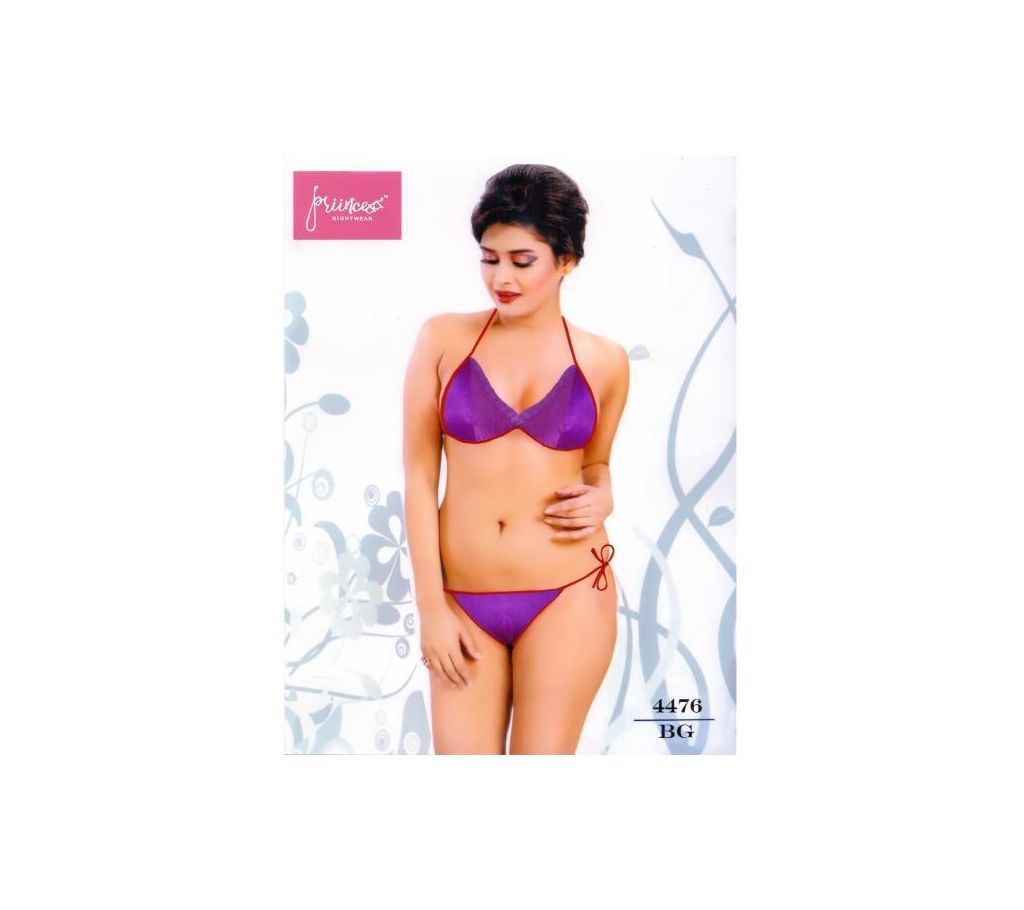 Fashionable Bra Panty Bikini Set-4476 BG