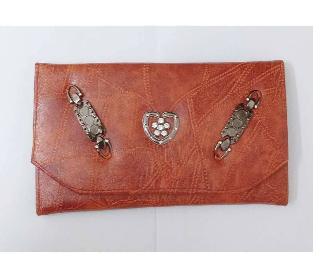 China Leather Designer Womens Clutch