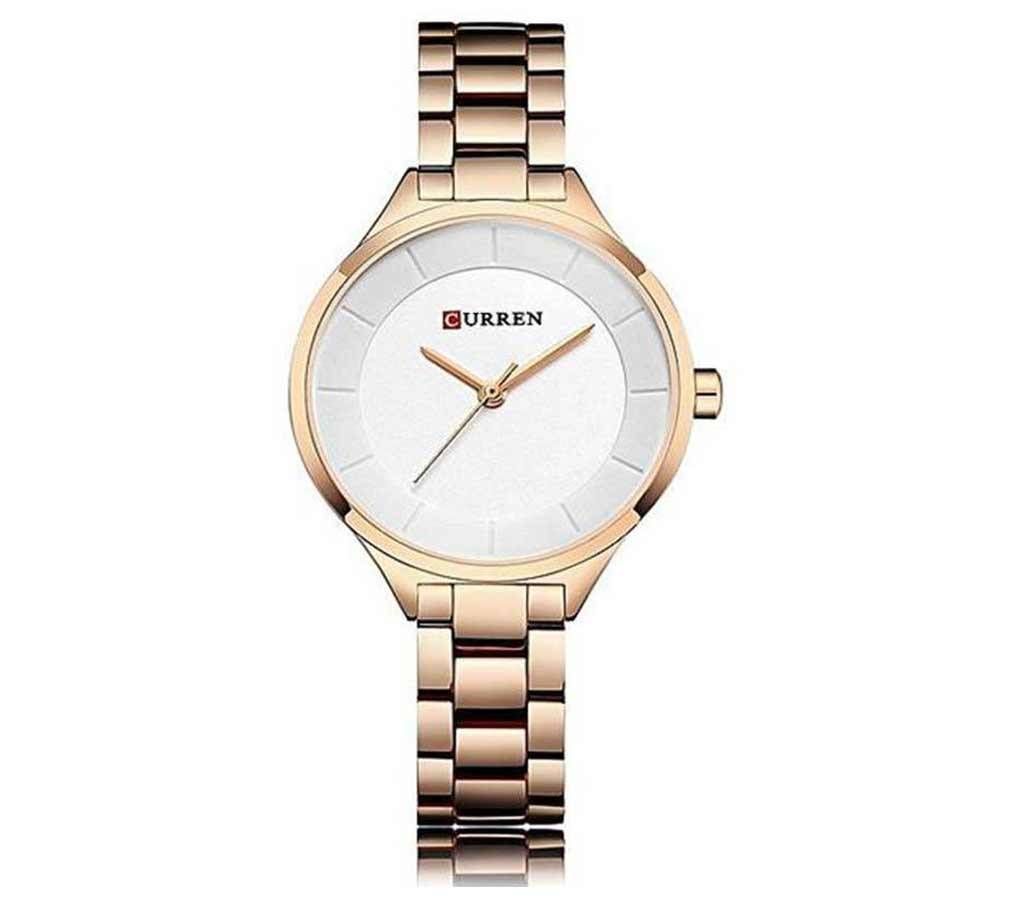 CURREN 9015l ROSEGOLD Stainless Steel Watch for Men 